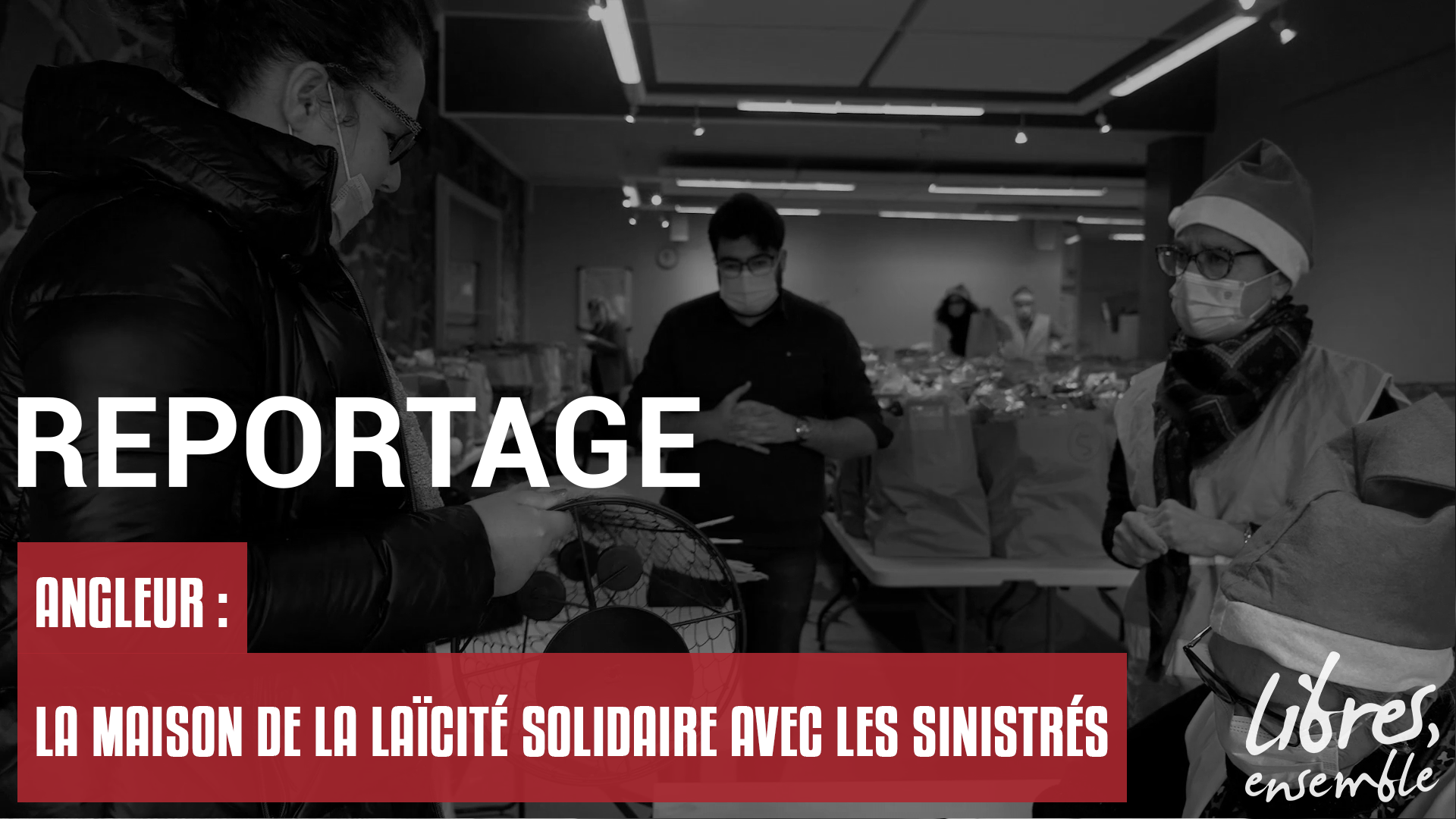 Angleur: la Maison de la laïcité solidaire avec les sinistrés