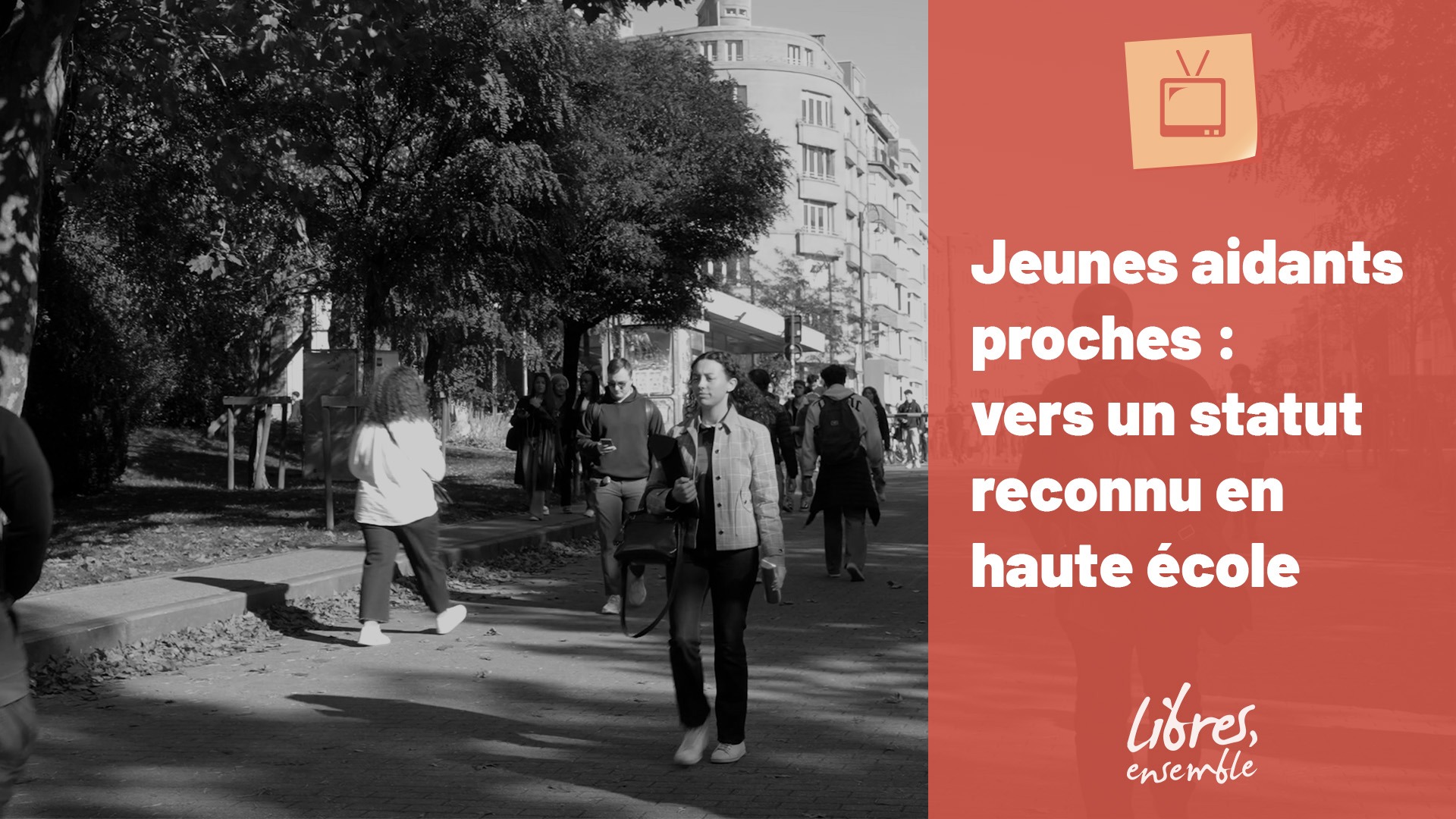 Jeunes aidants proches : vers un statut reconnu en haute école