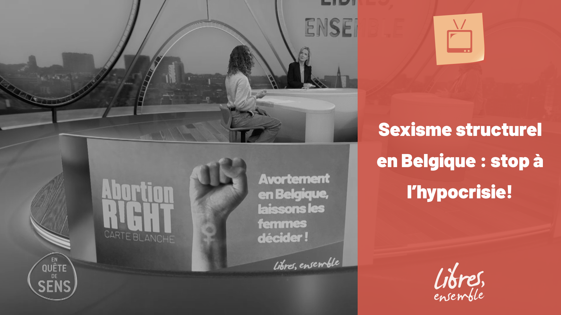 Sexisme structurel en Belgique : stop à l’hypocrisie!