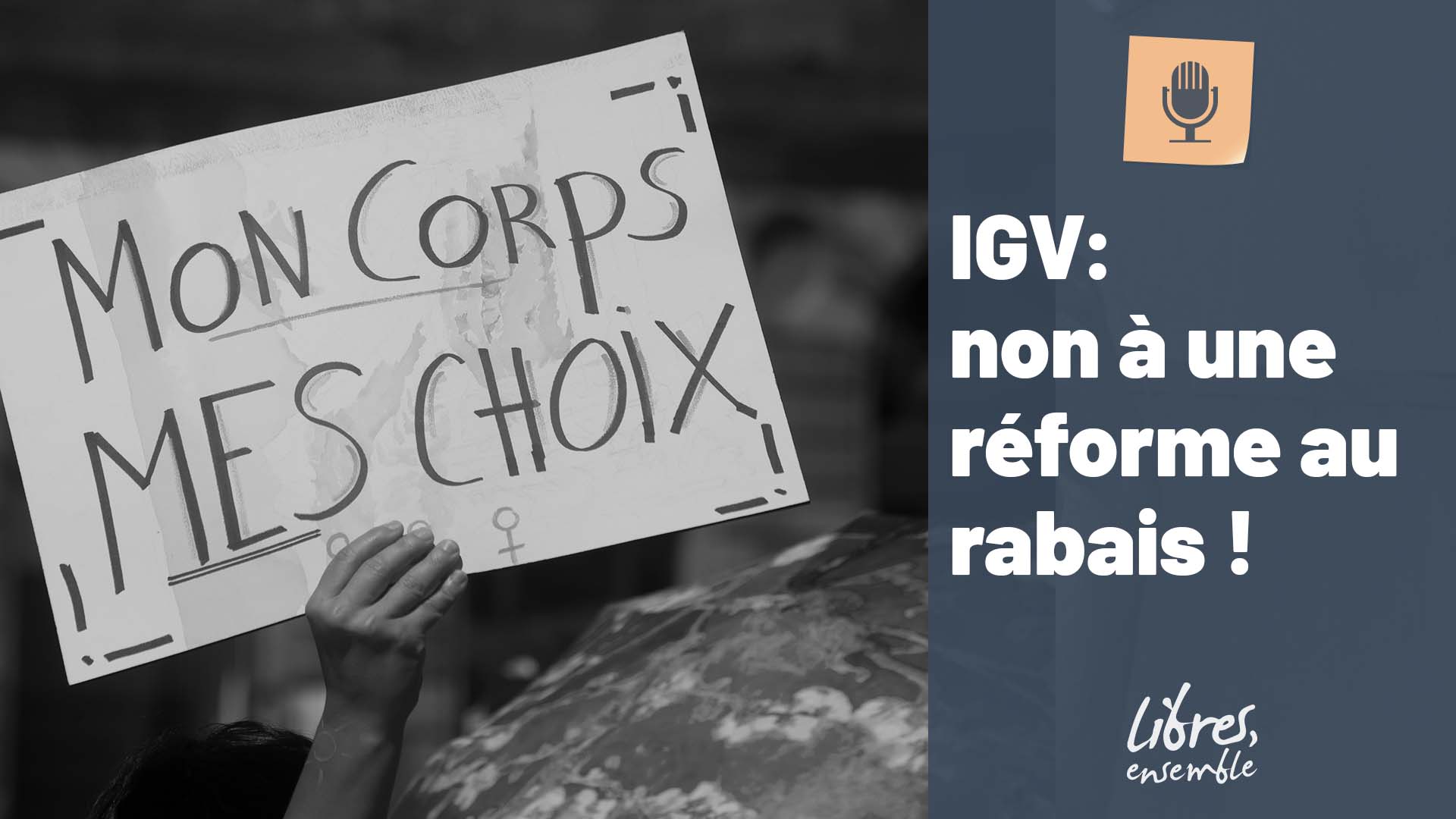 IGV: non à une réforme au rabais !
